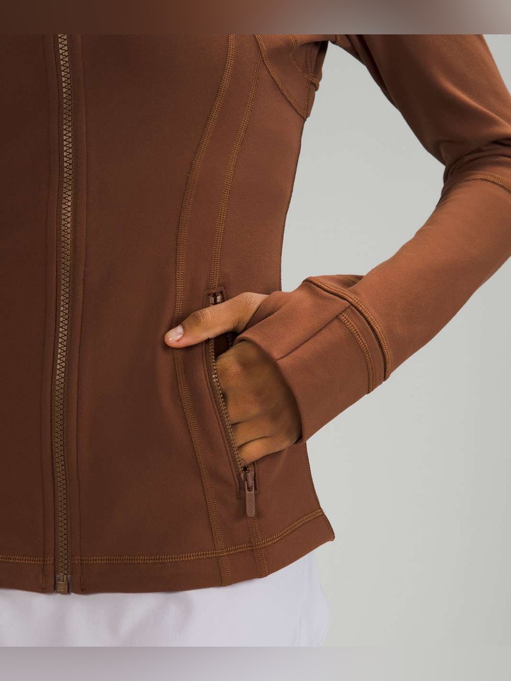 Lululemon Define Jacket *Luon in Roasted Brown - Picture 5 of 14